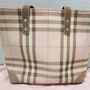 Authentic Pink Burberry mini tote bag- Limited Edition - RARE